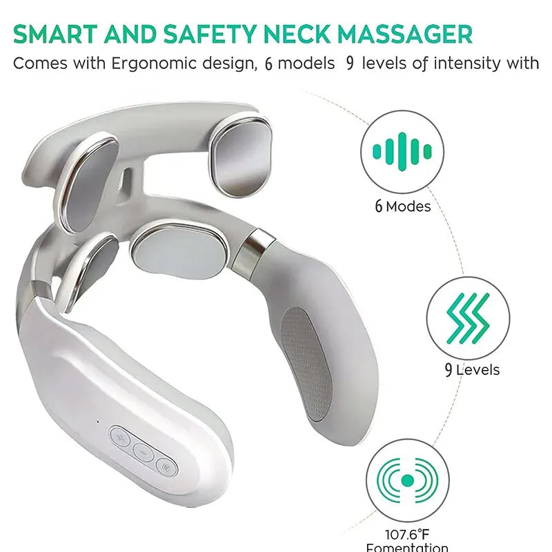 ReViveNeck™ Smart Heated Neck Massager