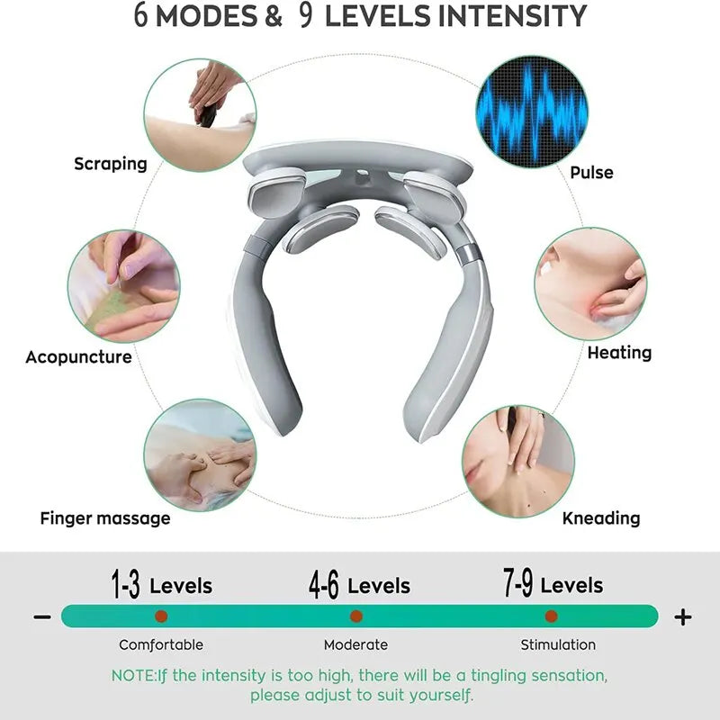 ReViveNeck™ Smart Heated Neck Massager